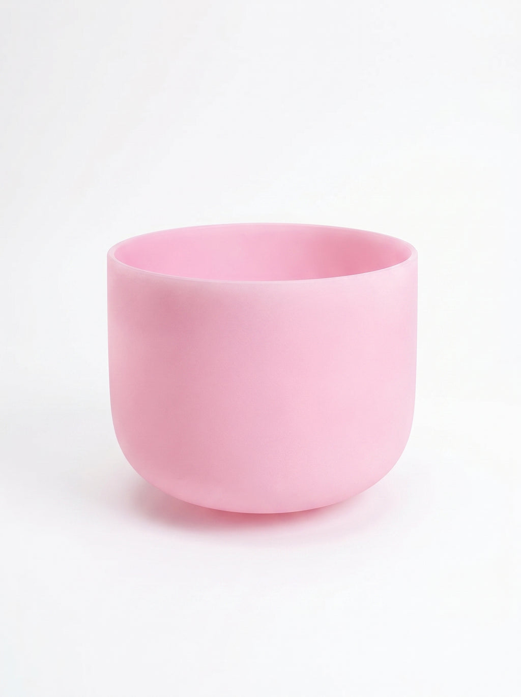 Cuenco de Cuarzo Rosa Pastel + Bolso de Transporte