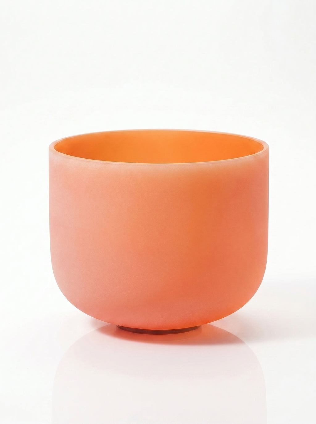 Cuenco de Cuarzo Naranja + Bolso de Transporte